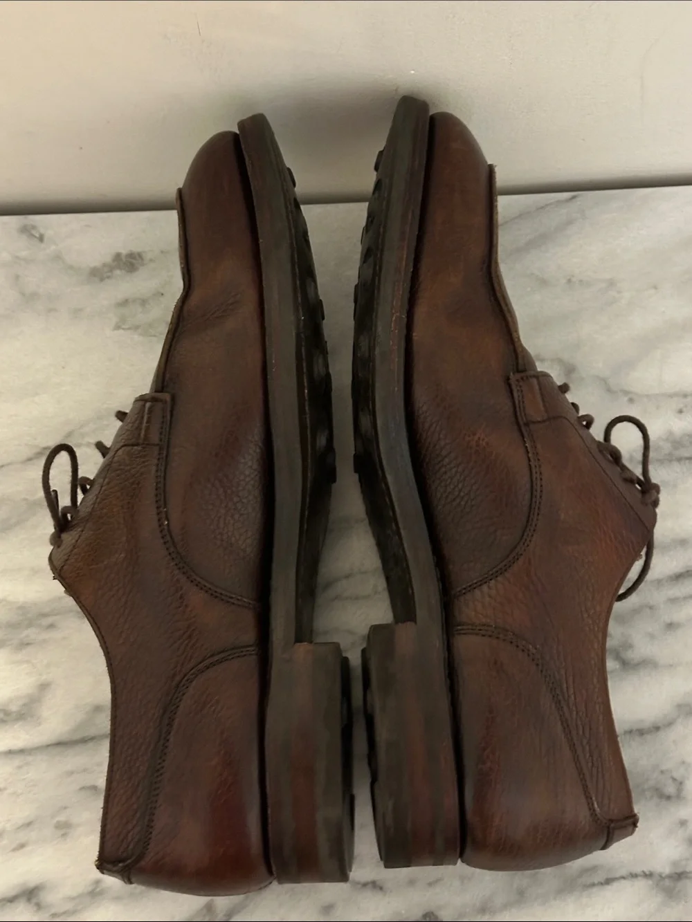 Peal & Co for Brooks Brothers Split Toe Brown Derbies 9.5D men’s